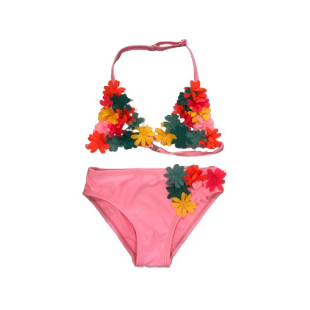 Topten Flower Bikini Set Girls Beach Pink Efk006 – Mike Sport Cyprus